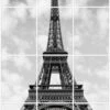 Foto Tegelsticker 20x15 'Eiffeltoren Parijs' 80x45 Cm Hxb -Plakfolie Winkel 1943713791