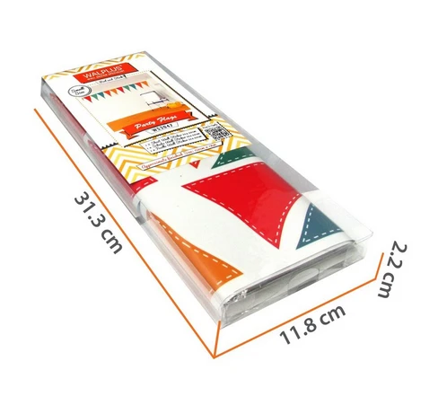 Muurstickers Feest Vlaggen (1 Vel) 4 Muurstickers Feest Vlaggen (1 Vel) - Afbeelding 4