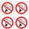 Pictogram Sticker Verboden Te Roken (4 Stuks) 3 Pictogram Sticker Verboden Te Roken (4 Stuks) -Plakfolie Winkel 2040836391