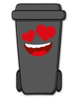 Containersticker Gezicht: Peter De Klikosticker