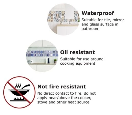 Tegelstickers Azulejo 24 Stuks (15x15 Cm) 2 Tegelstickers Azulejo 24 Stuks (15x15 Cm) - Afbeelding 2