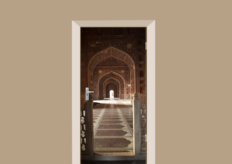 Deursticker Taj Mahal 1 Deursticker Taj Mahal