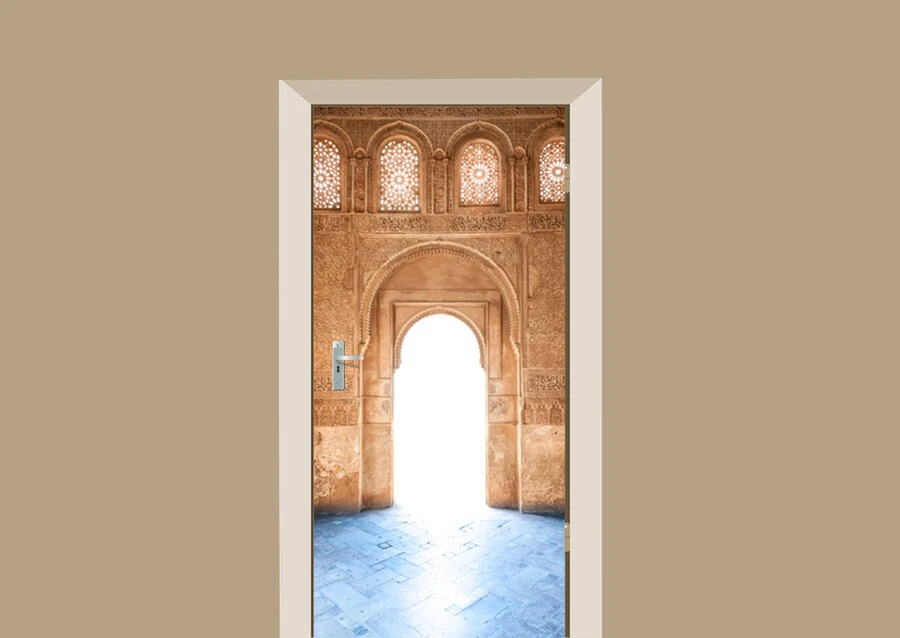 Deursticker Spaans Paleis 1 Deursticker Spaans Paleis