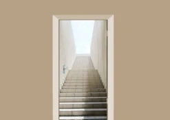 Deursticker Trappengang