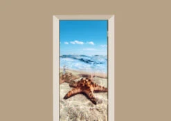 Deursticker Zeesterren