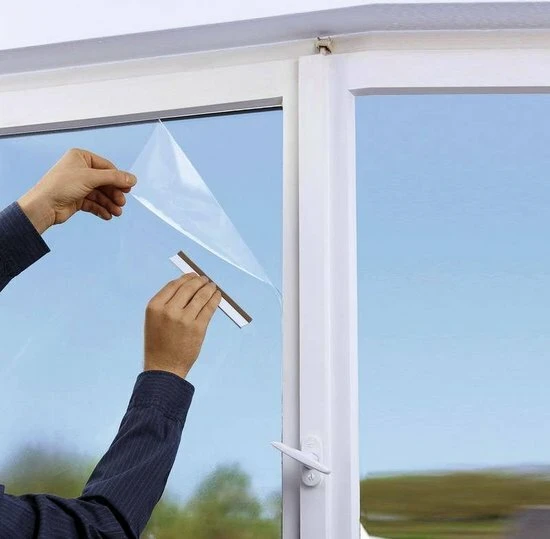 Isolerend Raamfolie Voor Elk Type Glas (152cm) 1 Isolerend Raamfolie Voor Elk Type Glas (152cm)