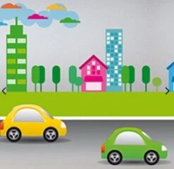 Statisch Raamfolie Auto (46cm)