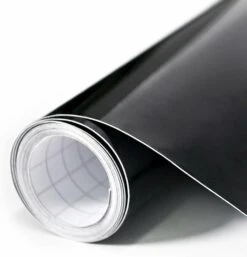 Plakfolie Zwart Glans RAL 9005 (45cm)