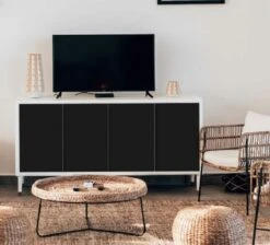 Plakfolie Zwart Mat RAL 9005 (45cm) 7 Plakfolie Zwart Mat RAL 9005 (45cm) -Plakfolie Winkel 2220137712