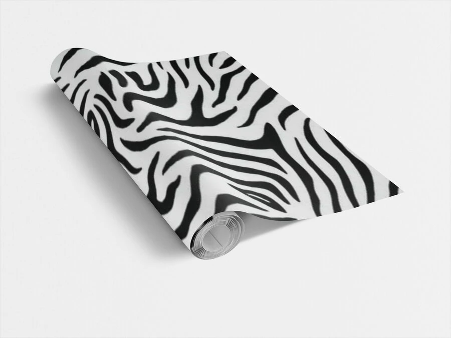 Plakfolie Zebra (45cm) 2 Plakfolie Zebra (45cm) - Afbeelding 2