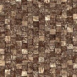 Plakfolie Gevlochten Boomschors (45cm)