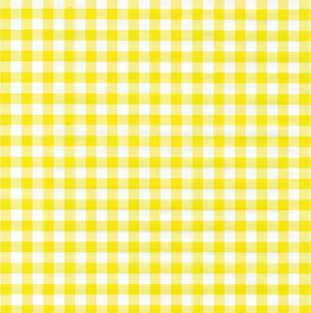 Plakfolie Ruitjes Geel 200x45cm 1 Plakfolie Ruitjes Geel 200x45cm