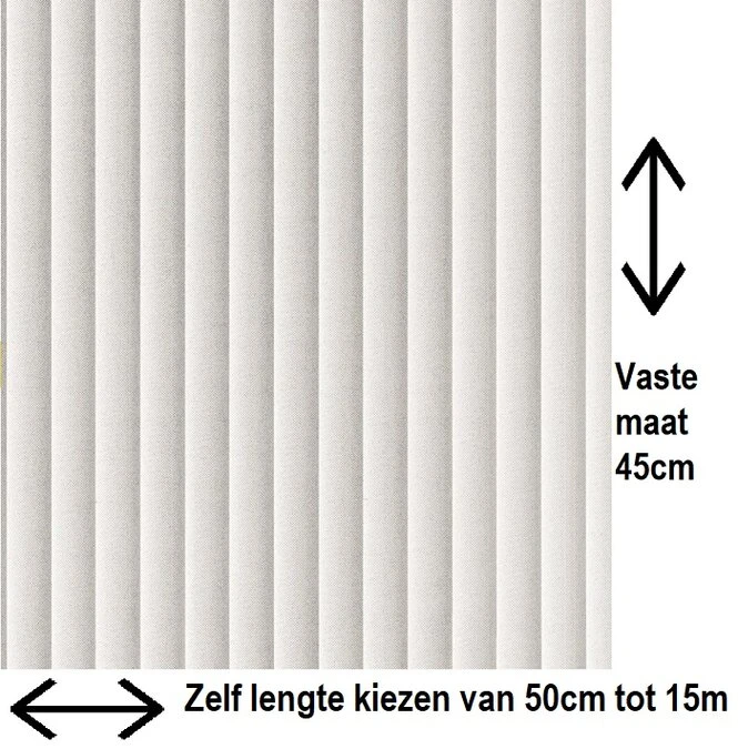 Statisch Raamfolie Lamel (45cm) 2 Statisch Raamfolie Lamel (45cm) - Afbeelding 2