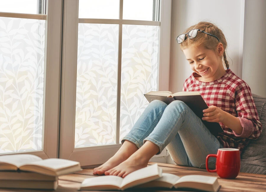 Statisch Raamfolie Jane (45cm) 2 Statisch Raamfolie Jane (45cm) - Afbeelding 2