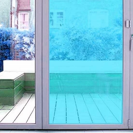 Aslan Raamfolie Transparant Lichtblauw RAL 5012 (125cm) 1 Aslan Raamfolie Transparant Lichtblauw RAL 5012 (125cm)