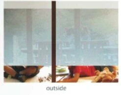 Zonwerend Raamfolie Statisch One Way Vision Folie (92cm) -Plakfolie Winkel 2221767876