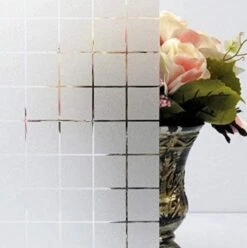 Statisch Raamfolie Blokken Gezandstraald (45cm) 5 Statisch Raamfolie Blokken Gezandstraald (45cm) -Plakfolie Winkel 2221768626