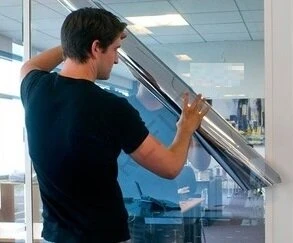 Veiligheidsfolie/spiegelfolie One Way (Circa 61cm) 1 Veiligheidsfolie/spiegelfolie One Way (Circa 61cm)