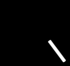 Aslan Schoolbordfolie BB910 Zwart (125cm)