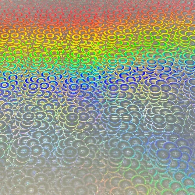 Plakfolie Holografisch Zilver Alfie 45x200cm 1 Plakfolie Holografisch Zilver Alfie 45x200cm