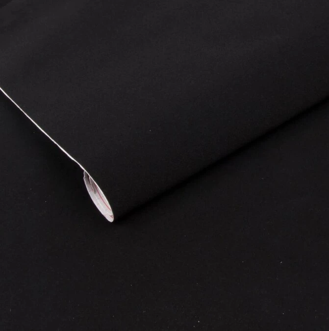 Plakfolie Velvet Velours Zwart 45x100cm 1 Plakfolie Velvet Velours Zwart 45x100cm