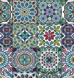 Plakfolie Tegeltjes Faroso (met Extra Beschermlaag) 150x45 Cm