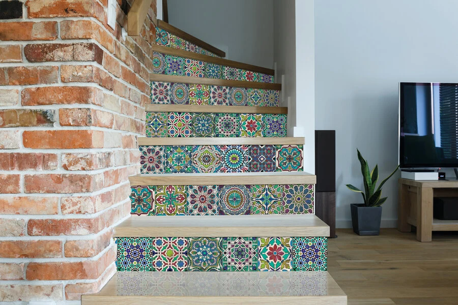 Plakfolie Tegeltjes Faroso (met Extra Beschermlaag) 150x45 Cm 2 Plakfolie Tegeltjes Faroso (met Extra Beschermlaag) 150x45 Cm - Afbeelding 2