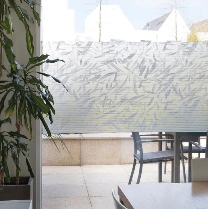 DC-Fix Statische Raamfolie Veren (67,5x150cm) 2 DC-Fix Statische Raamfolie Veren (67,5x150cm) - Afbeelding 2