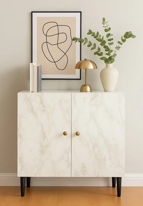 Plakfolie Marmer Stone Naturel (45cm) 3 Plakfolie Marmer Stone Naturel (45cm) - Afbeelding 3