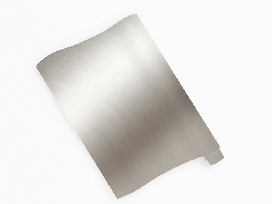 Wrapfolie Shimmering Silver Mat (122cm Breed) 3 Wrapfolie Shimmering Silver Mat (122cm Breed) - Afbeelding 3