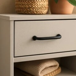 Wrapfolie Grijs-taupe Structuur Mat (122cm Breed) -Plakfolie Winkel 2319806654