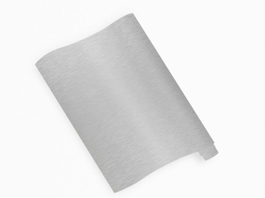 Wrapfolie Geborsteld Rvs Prestige (122cm Breed) (niet Vormbaar Met Föhn) 3 Wrapfolie Geborsteld Rvs Prestige (122cm Breed) (niet Vormbaar Met Föhn) - Afbeelding 3