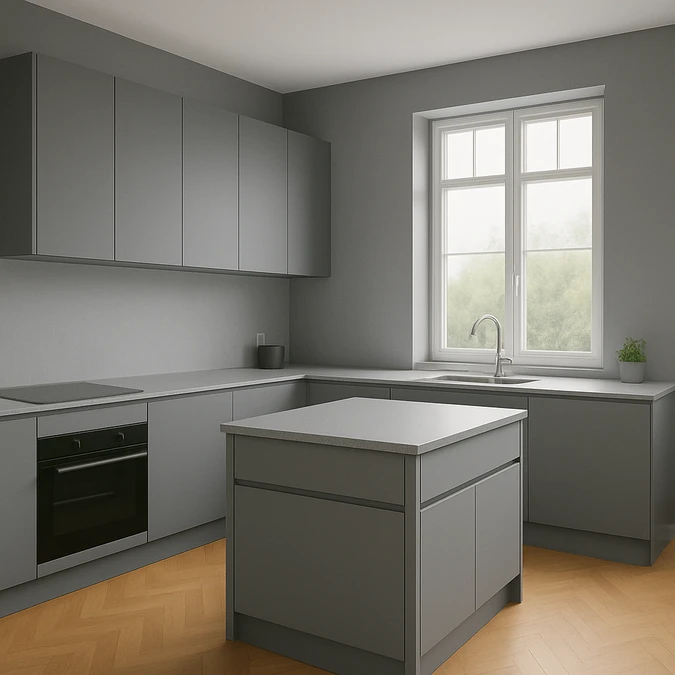 Wrapfolie Wolken Grijs Mat (122cm Breed) 2 Wrapfolie Wolken Grijs Mat (122cm Breed) - Afbeelding 2