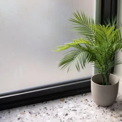 Statisch Raamfolie Gezandstraald (90cm) 5 Statisch Raamfolie Gezandstraald (90cm) -Plakfolie Winkel 2330293040